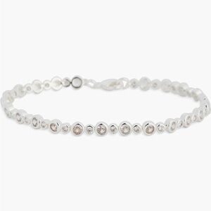 Bezel Set CZ Tennis Bracelet